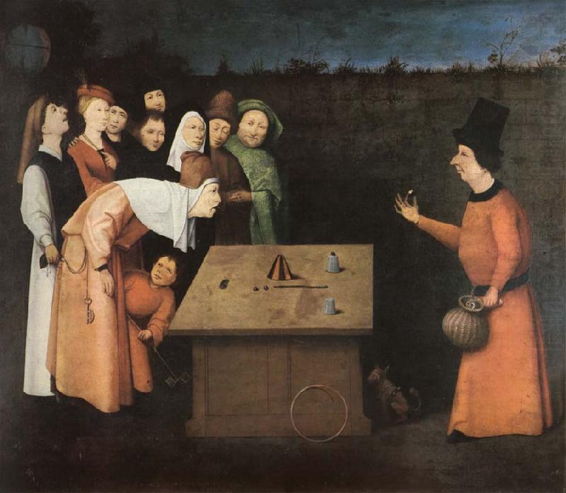 Hieronymus Bosch Taskspelaren china oil painting image